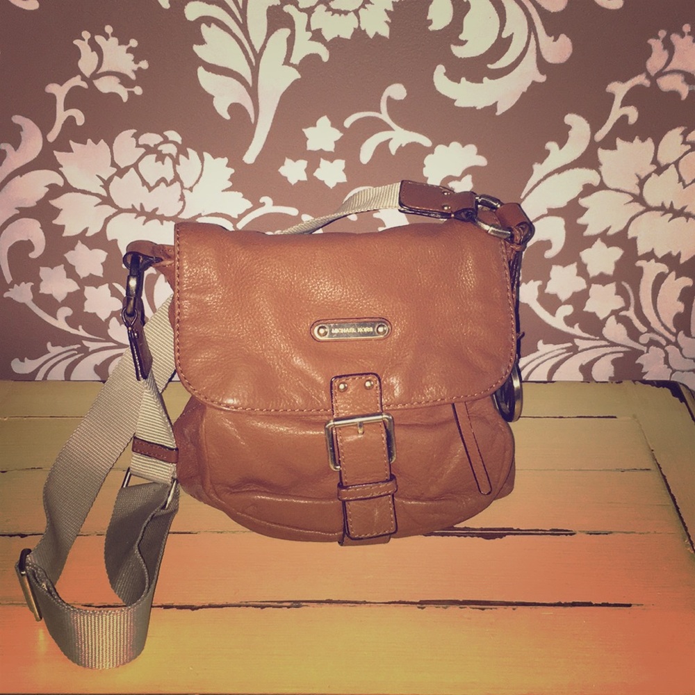 Michael Kors leather cross body
